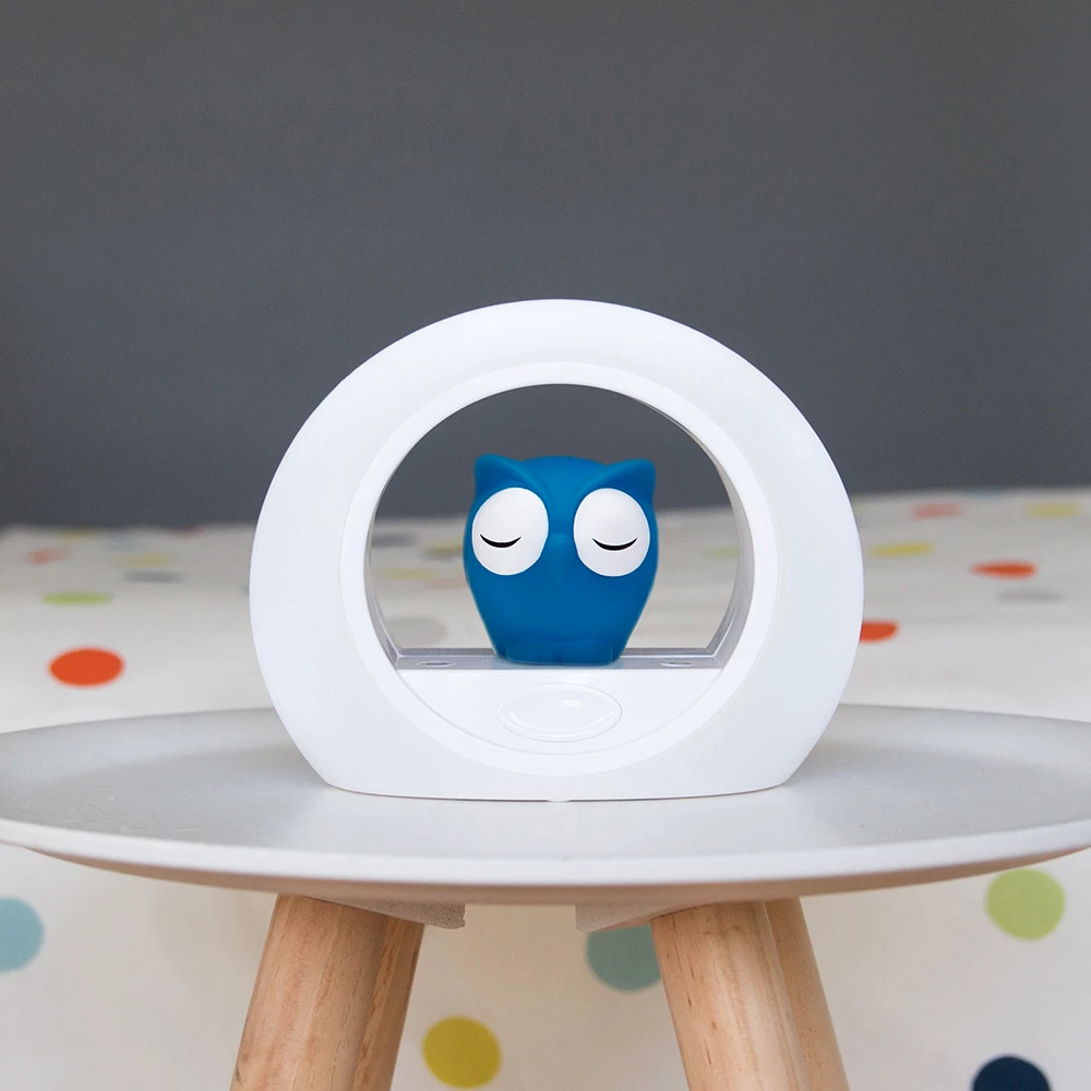 【中古】 Night of the Owl Vintage bisque china owl nightlight, made in Japan ceramic